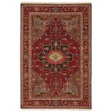 Artemis by Jaipur Living York Hand-Knotted Medallion Red/ Brown Area Rug (6'X9') - RUG104273