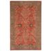 Jaipur Living Chambery Handmade Floral Orange/ Brown Area Rug (2'X3') - RUG103481