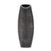 Howard Elliott Collection Textured Black Free Formed Ceramic Vase, Tall Vase-Urn - 89123