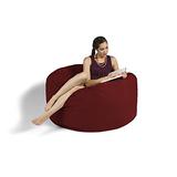 Jaxx 4 ft Bean Bag Chair, Cinnabar screenshot. Living Room Furniture directory of Furniture.