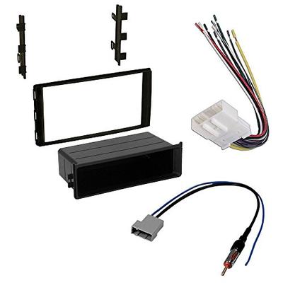 Nissan 2014 Versa Note CAR Stereo Dash Install MOUNTING KIT Wire Harness + Radio Antenna Adapter