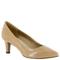 Easy Street Women's Pointe Dress Pump, Nude Patent, 8 M US