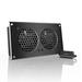 AC Infinity AIRPLATE S5, Quiet Cooling Fan System 8" with Speed Control, for Home Theater AV Cabinet