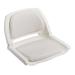 Wise 8WD139 Series Molded Fishing Boat Seat with Marine Grade Cushion Pads, White Shell, White Cushi