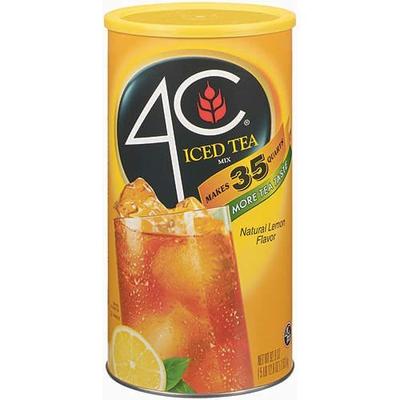 4C Lemon Iced Tea Mix - 92.8-oz. canister - (8 CANISTERS)