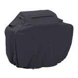 Arlmont & Co. Kristian Patio BBQ Grill Cover - Fits up to 52" Polyester in Black | 44 H x 52 W x 24 D in | Wayfair 9F102CD476EE405589C9480F2C7AF47D