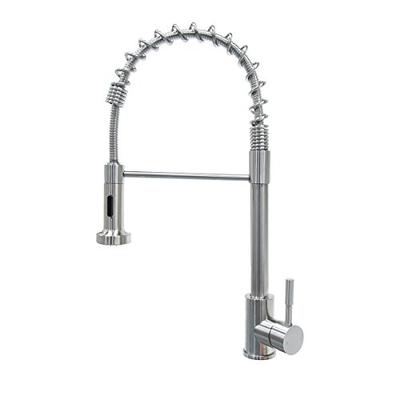 Lippert Components 719323 Spring Faucet-Single Hole, Stainless Steel