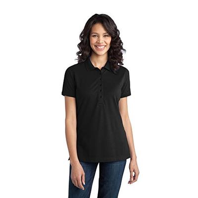 Port Authority Women's Port Authority Ladies Stretch Pique Polo. L555 L Black