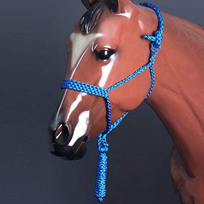 Classic Rope Company Braided Rope Halter with 8 Lead Rope N/A