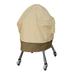 The Twillery Co.® Paulding Kamado Ceramic Grill Cover Polyester in Brown | 40 H x 18 W x 0.02 D in | Wayfair 674751EC49474FF997030A92EC13FD34