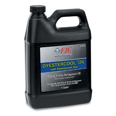 FJC Inc. 2445 DyEstercool A/C Refrigerant Oil and Dye - 1 Quart