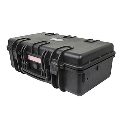 Monoprice Weatherproof Hard Case with Customizable Foam, 22" x 14" x 8"