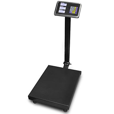 XtremepowerUS 600 LB Weight Computing Postal Scale Digital Floor Platform Warehouse Shipping
