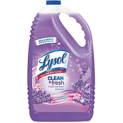 LYSOL Brand Clean & Fresh Multi-Surface Cleaner, Lavender Orchid, 144 oz Bottle