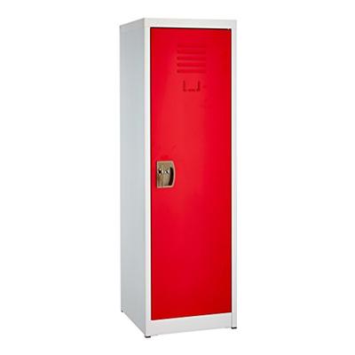 AdirOffice Kids Steel Metal Storage Locker - for Home & School - with Key & Hanging Rods (48 inch, R