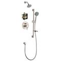 Dawn USA Grand Canyon Series Pressure Balanced Complete Shower System w/ Rough-in Valve in Gray | 4.12 H x 4.13 W in | Wayfair DSSGN04BN