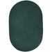 Green 96 x 0.38 in Area Rug - August Grove® Smyth Hand Braided Spruce Indoor/Outdoor Rug Nylon | 96 W x 0.38 D in | Wayfair