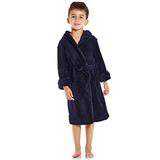 Leveret Kids Fleece Sleep Robe Navy Size 8 Years screenshot. Sleepwear directory of Clothes.