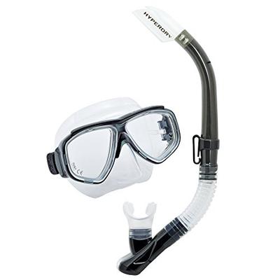 TUSA Sport Adult Splendive Mask and Snorkel Combo, Smoke