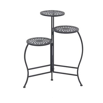 Deco 79 45078 Plant Stand Black