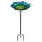 Regal Art &Gift Birdbath/Feeder with Stake, Blue