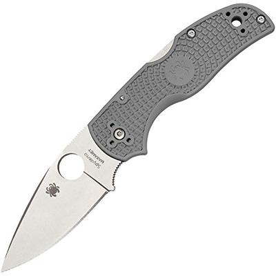 Spyderco C41PGY5 Native 5 Lightweight Gray Folding Blade Knives