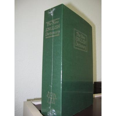 BlueDot Trading Dictionary Secret Book Hidden Safe with Key Lock, Large, Green