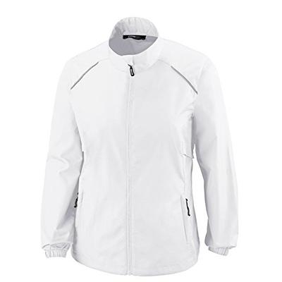 Ash City Core 365 Women's Motivate Unlined Lightweight Jacket, White 701, Small