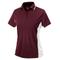 Charles River Apparel Women's Color Blocked Wicking Polo Maroon/White XL