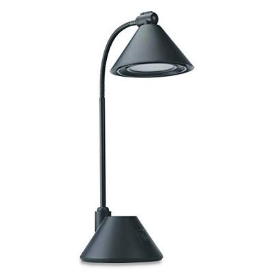 Alera ALELED931B LED Task Lamp, 17" High, Black