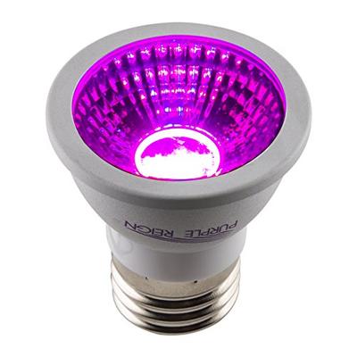 Apollo Horticulture Purple Reign 6W MR16 LED Grow Light Bulb for Plant Growing