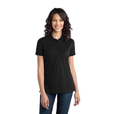 Port Authority Women's Stretch Pique Polo XXL Black