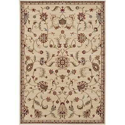 Jabari Camel and Tan Traditional Area Rug 2' x 3'3"