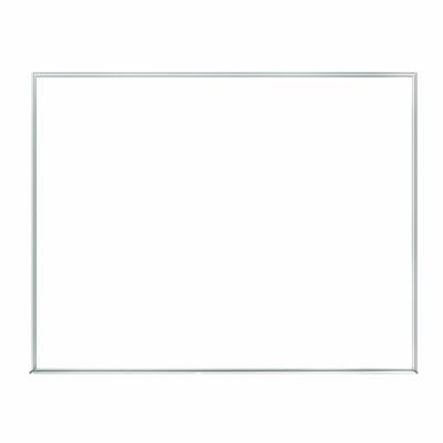 Ghent 2" x 3" Aluminum Frame Non-Magnetic Whiteboard