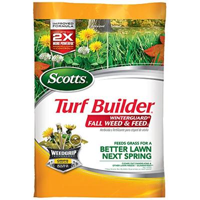 Scotts 50250 Turf Builder Winter Guard Fall Weed & Feed Fertilizer, 5 M