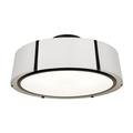 Crystorama Fulton 24 Inch 6 Light Semi Flush Mount - FUL-907-BK_CEILING