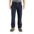 Carhartt Men's Rugged Flex Relaxed Double Front Jean Work Utility Pants, Erie, 32W x 32L