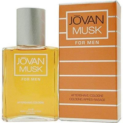 Musk for Men After Shave Cologne by Jovan, 8 Fluid Ounce (Pack of 2)