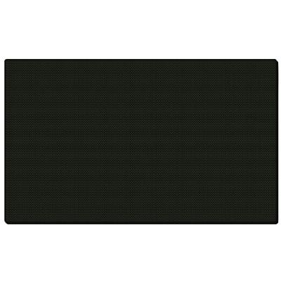 Ghent 1" x 4" Fabric Bulletin Board w/ Wrapped Edge - Black - Made in the USA