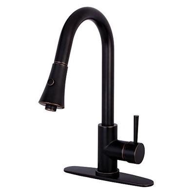 Kingston Brass LS8726DL Gourmetier Concord Kitchen Faucet with Pull-Down Sprayer, 8-7/16" Spout Reac