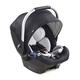 Hauck i-Size Babyschale iPro Baby, ECE R129 Gruppe 0+ ab Geburt bis 85 cm (0 -13 kg), Leichter Baby Autositz mit Sonnenverdeck (Caviar)