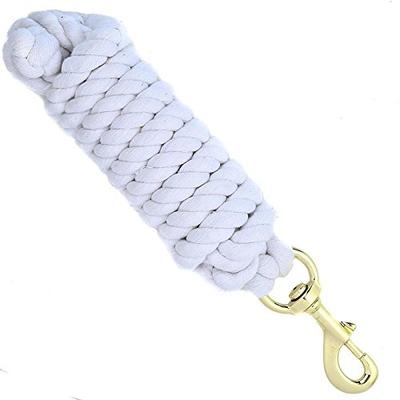 Mustang Basic Cotton Lead Rope White