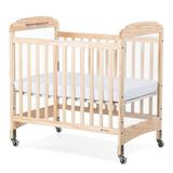 Foundations Serenity Compact Fixed-Side Clearview Crib, 2 Panel Wood in Brown | 40 H x 26.25 W in | Wayfair 2532040
