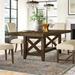 Rosalind Wheeler Bradely Extendable Dining Table Wood in Brown | 30 H in | Wayfair DE1CA7040D754806BB018C778F7AC682