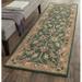 Green/White 27 x 0.63 in Indoor Area Rug - Darby Home Co Tressler Oriental Tufted Area Rug Wool | 27 W x 0.63 D in | Wayfair