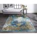 Blue 63 x 0.39 in Area Rug - Langley Street® Agatha Oriental Area Rug Polyester/Polypropylene/Cotton/Jute & Sisal | 63 W x 0.39 D in | Wayfair