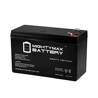 Mighty Max Battery 12V 7Ah SLA Battery Replacement for BB BP7.5-12, HR8-12, HR9-12T2 Brand Product