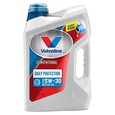 Valvoline Daily Protection SAE 5W-30 Conventional Motor Oil - Easy Pour 5qt (882837)