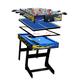 IFOYO Multi-function 4 in 1 Steady Combo Game Table, Hockey Table, Soccer Football Table, Pool Table, Table Tennis Table, Yellow Flame, Pantent Product