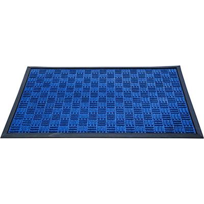 Floortex Doortex Rib Mat Heavy-Duty Indoor/Outdoor Entrance Mat, 48" x 72", Blue (FR412180FPRBL)